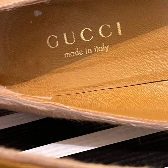Vintage GUCCI ponyhair low pumps